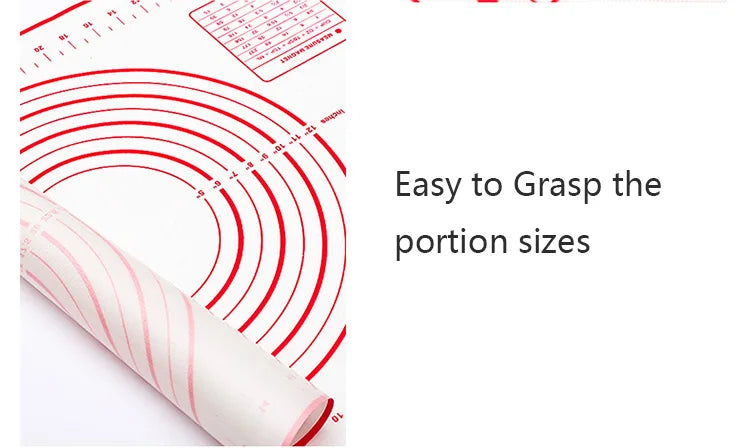 Silicone Baking Mat – Non-Stick Kneading Pad for Dough & Pizza