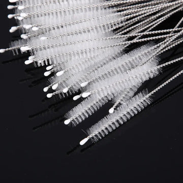 Straw Cleaning Brush Kit – Nylon & Steel Long Brushes for Bottles