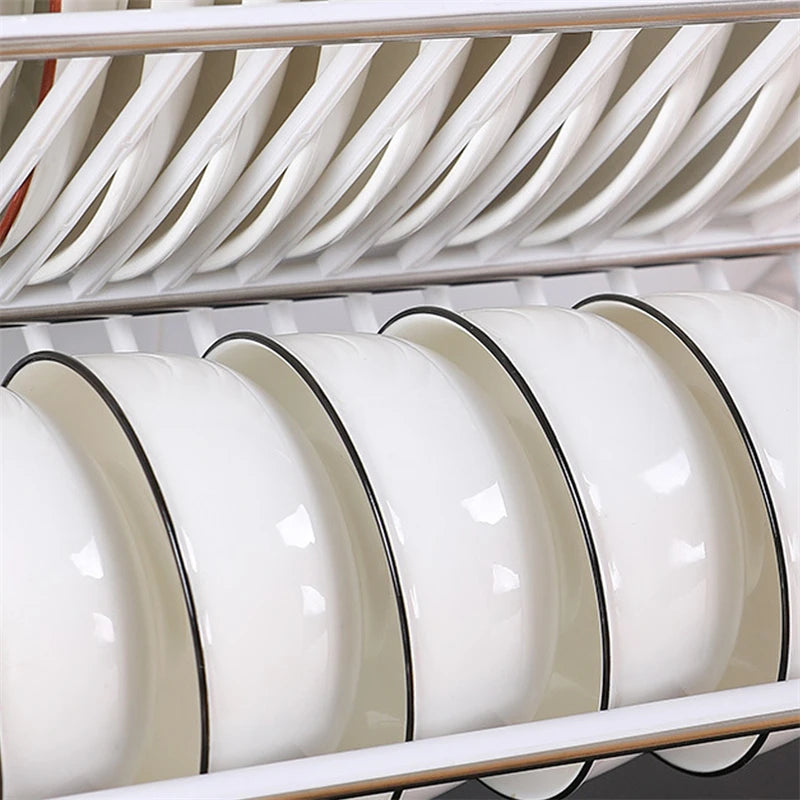 djustable Sink Dish Drying Rack – Kitchen Organizer Shelf