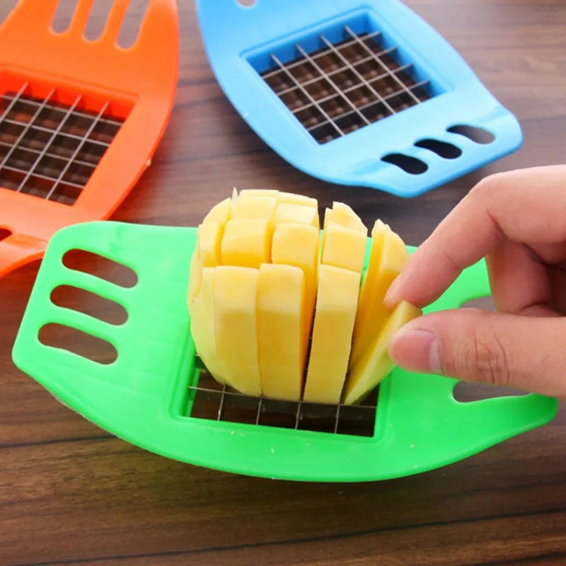 Stainless Steel Vegetable Slicer – Potato Cutter for Chips