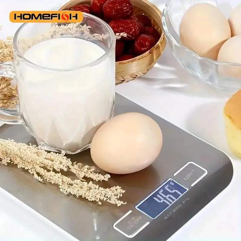 High-Precision Kitchen Scale – 10kg/1g Electronic Baking Food Scale