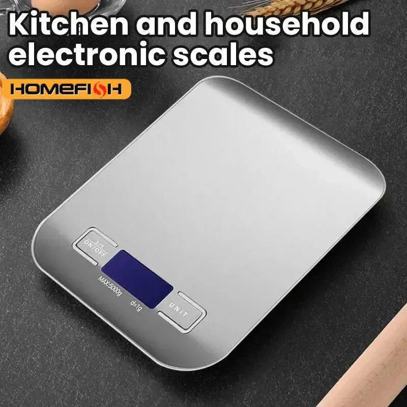 High-Precision Kitchen Scale – 10kg/1g Electronic Baking Food Scale