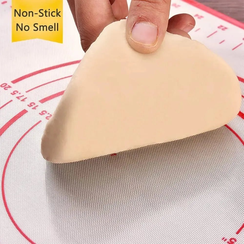 Silicone Baking Mat – Non-Stick Kneading Pad for Dough & Pizza