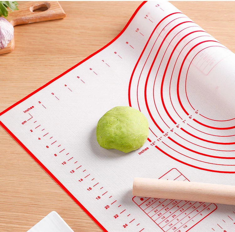 Silicone Baking Mat – Non-Stick Kneading Pad for Dough & Pizza