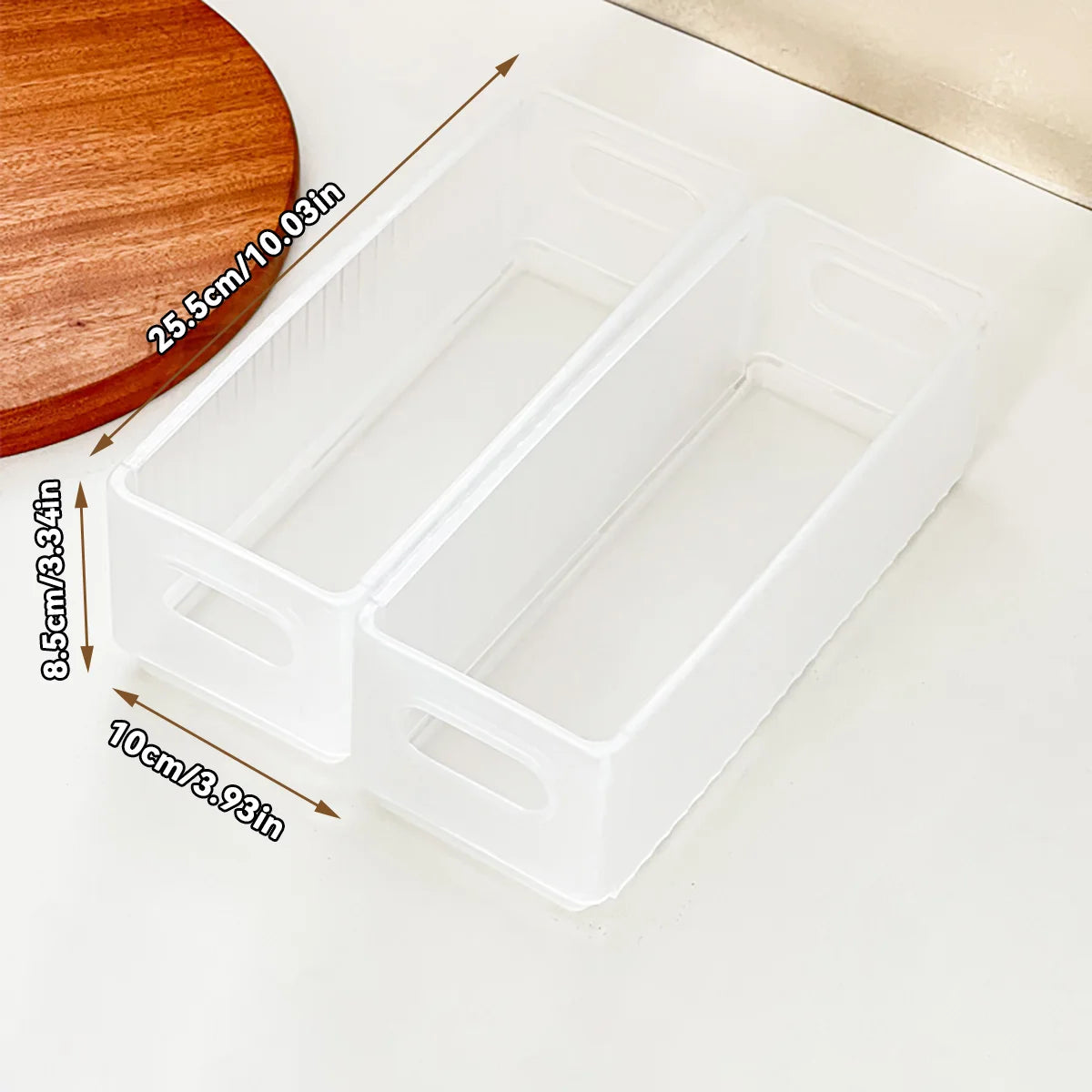WORTHBUY Folding Fridge Organizer – Pull-Out Fruit & Veggie Box