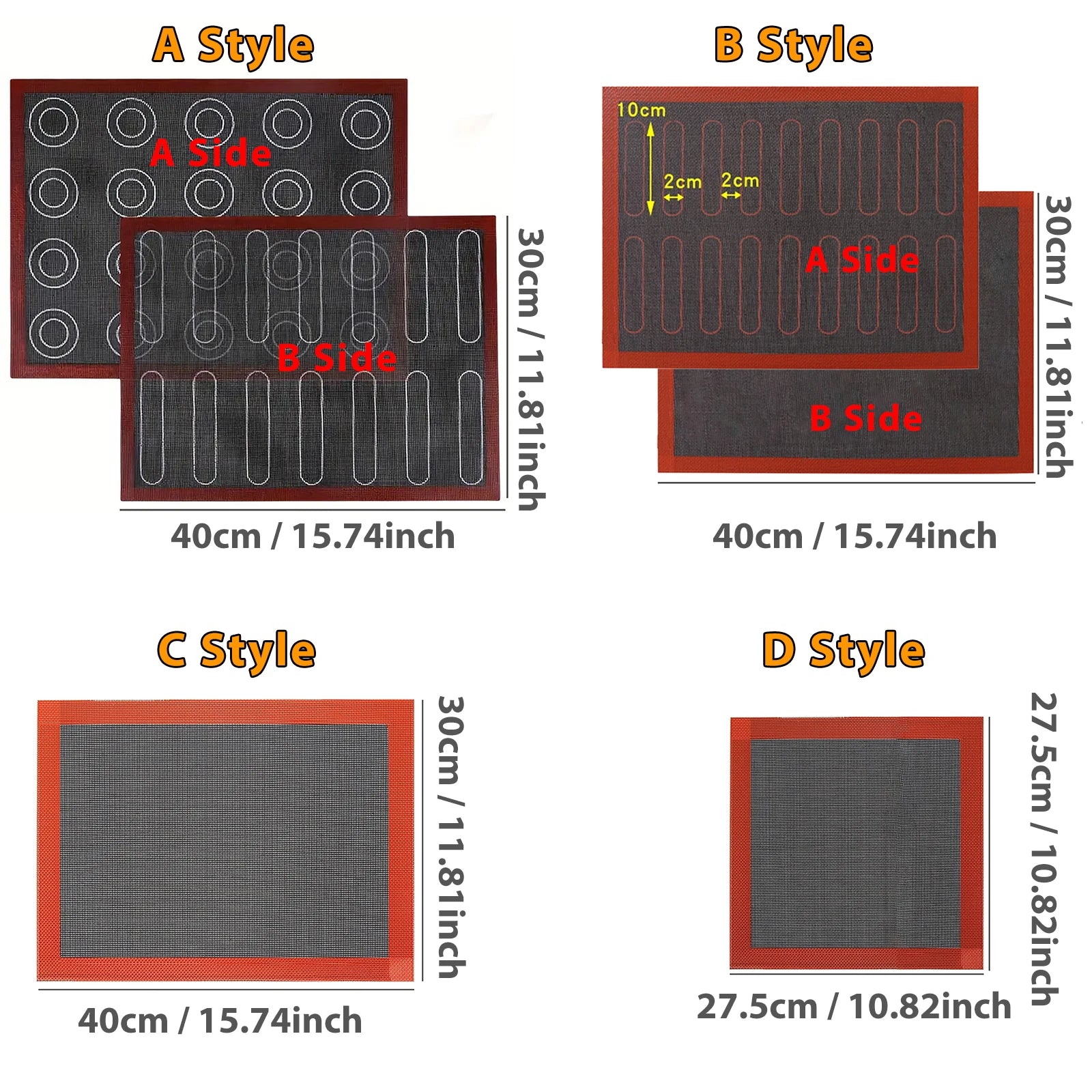 Perforated Silicone Baking Mat – Non-Stick & Reusable for Cookies