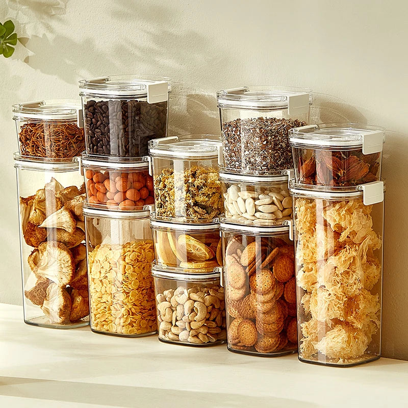 Electric Vacuum Sealed Container – Moisture-Proof Coffee & Rice Jar