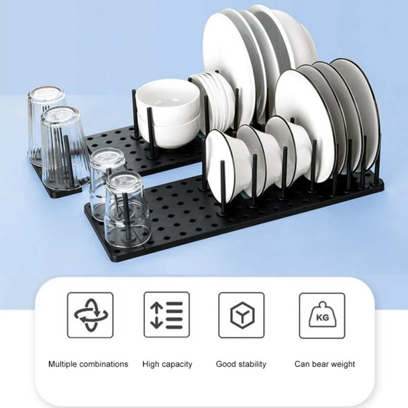 djustable Sink Dish Drying Rack – Kitchen Organizer Shelf
