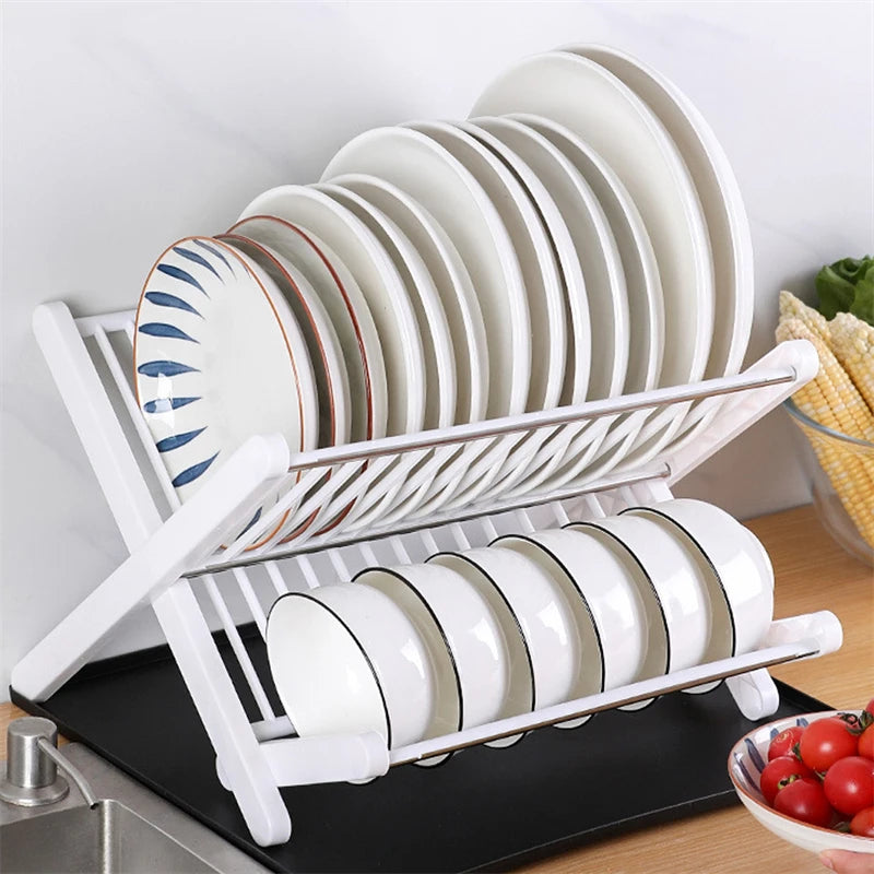 djustable Sink Dish Drying Rack – Kitchen Organizer Shelf