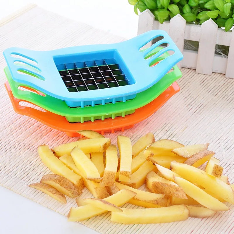 Stainless Steel Vegetable Slicer – Potato Cutter for Chips