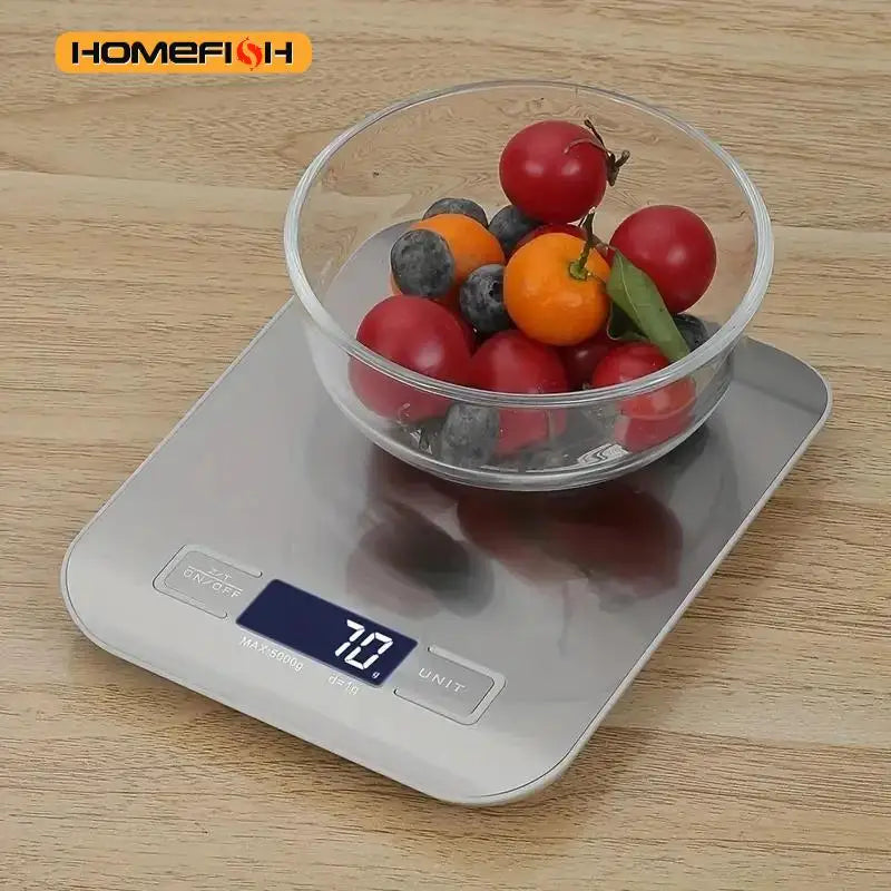 High-Precision Kitchen Scale – 10kg/1g Electronic Baking Food Scale