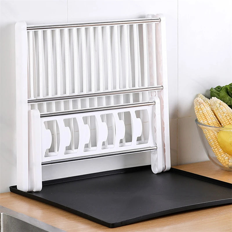 djustable Sink Dish Drying Rack – Kitchen Organizer Shelf
