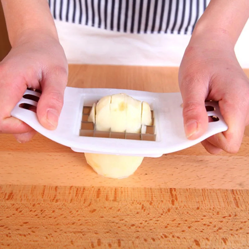 Stainless Steel Vegetable Slicer – Potato Cutter for Chips