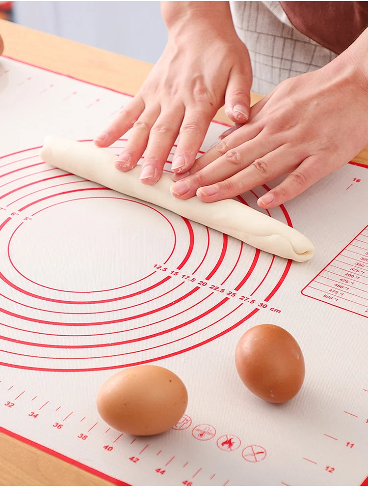 Silicone Baking Mat – Non-Stick Kneading Pad for Dough & Pizza