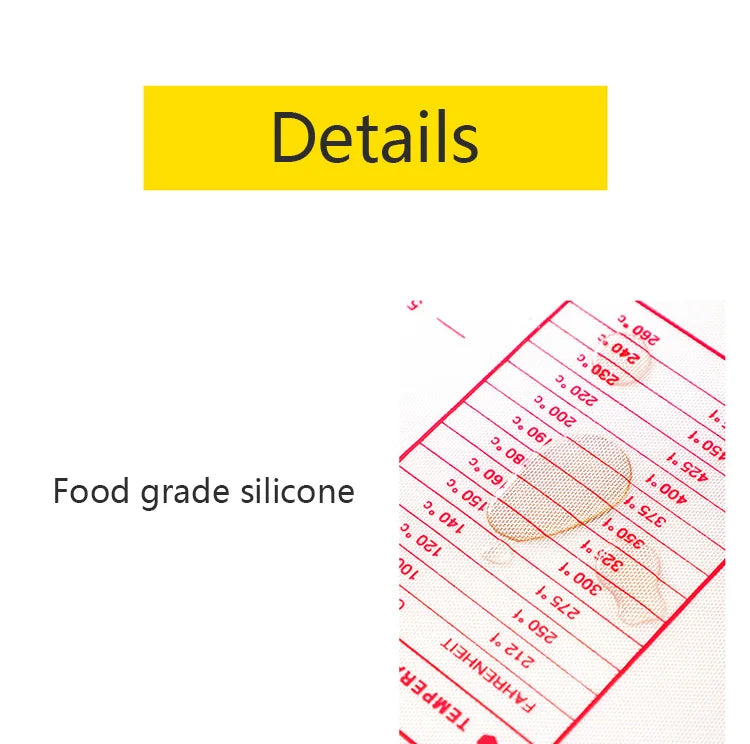 Silicone Baking Mat – Non-Stick Kneading Pad for Dough & Pizza