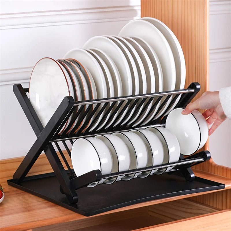 djustable Sink Dish Drying Rack – Kitchen Organizer Shelf