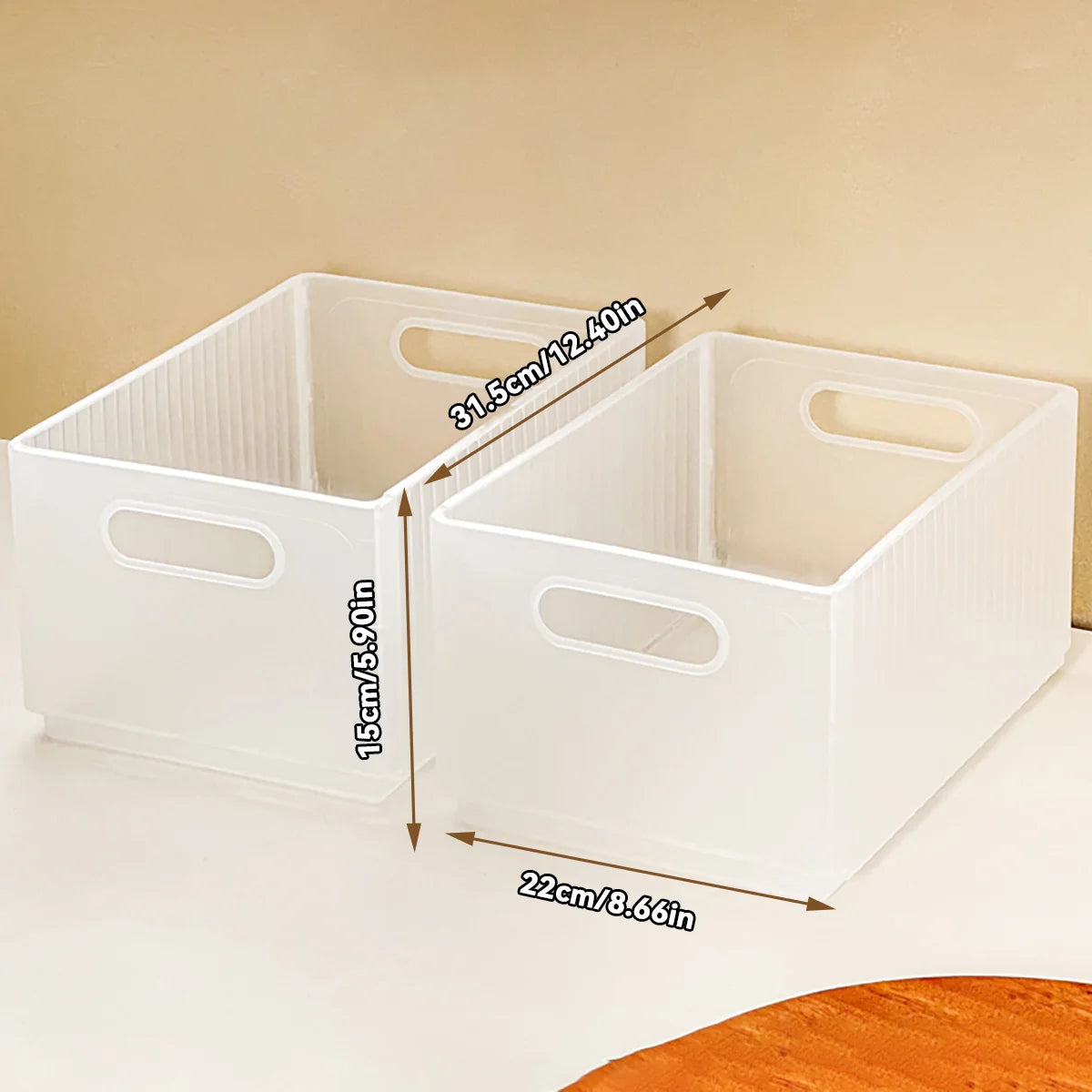 WORTHBUY Folding Fridge Organizer – Pull-Out Fruit & Veggie Box