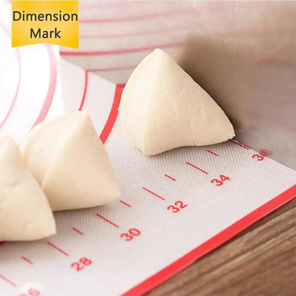 Silicone Baking Mat – Non-Stick Kneading Pad for Dough & Pizza