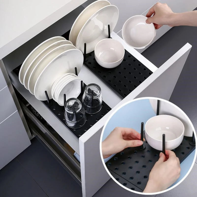 djustable Sink Dish Drying Rack – Kitchen Organizer Shelf
